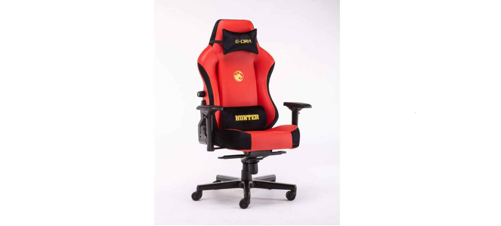 Ghế game E-Dra Hunter Gaming Chair - EGC 206 Red  sử dụng da PU cao cấp